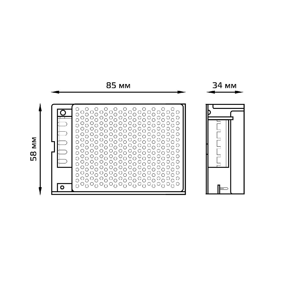 Блок питания Gauss Led Strip PS 12V 30W IP20 4A 202003030 в Санкт-Петербурге