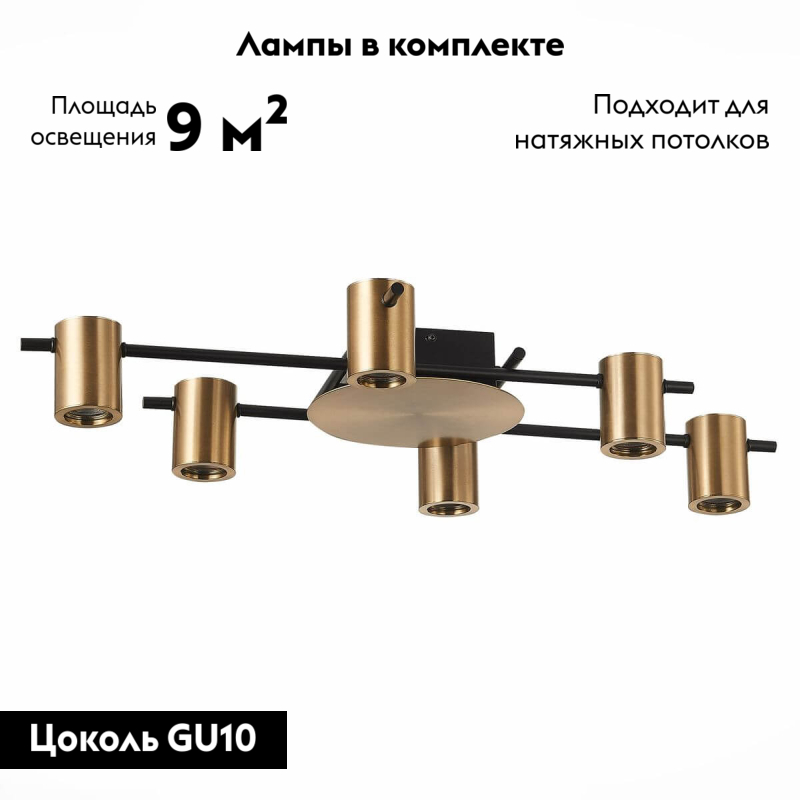 Потолочная люстра ST Luce Veroli SL1207.402.06 в Санкт-Петербурге