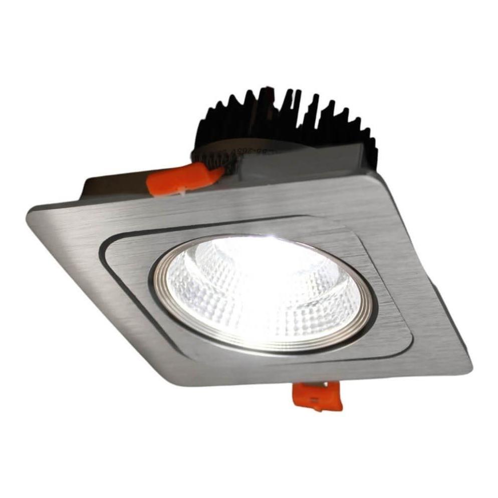 Встраиваемый светодиодный светильник Lumina Deco Fostis LDC 8065-SS-10WCOB-L120*W120 SL в Санкт-Петербурге