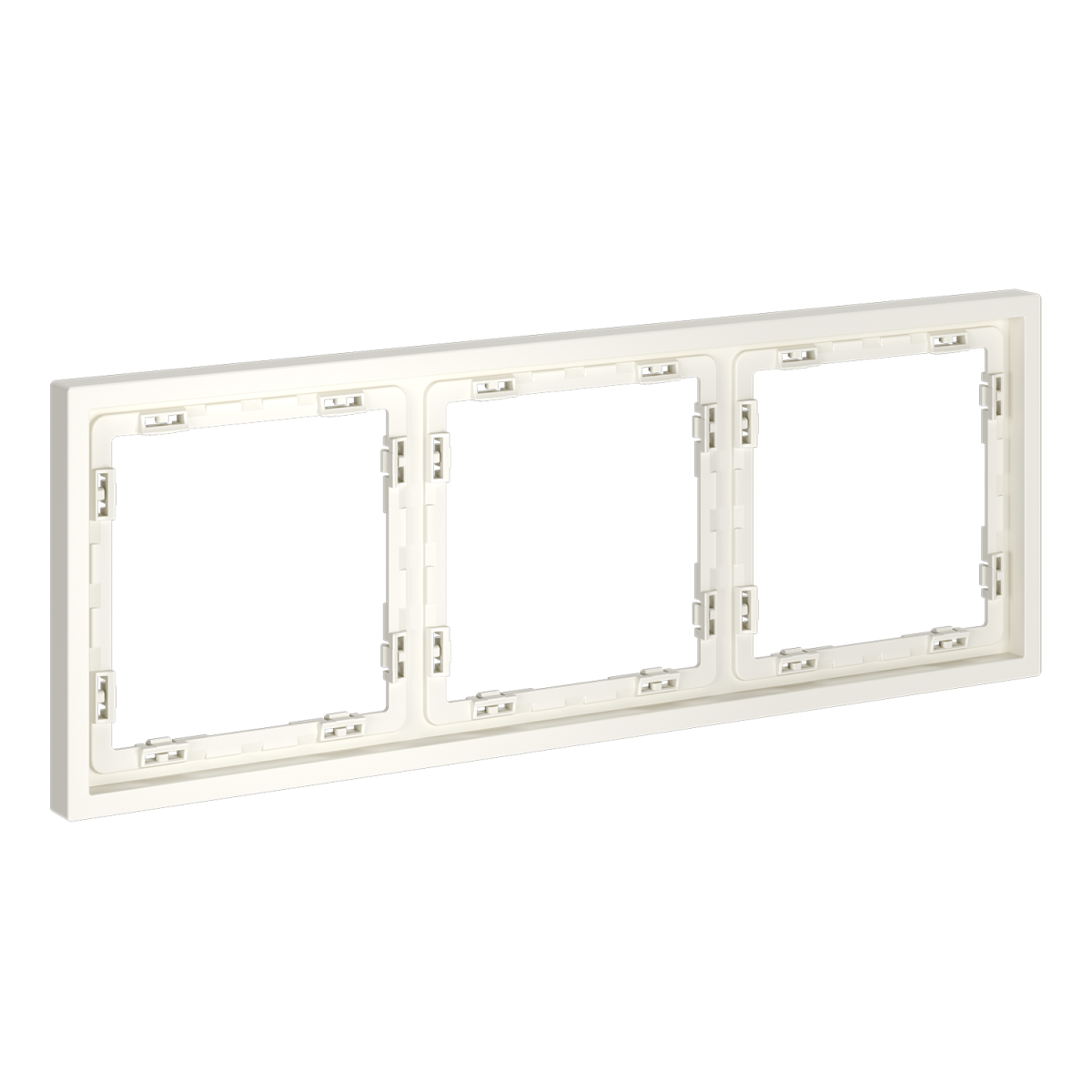 Рамка пластиковая Voltum S70 на 3 пост, (хлопок) VLS100313 в #REGION_NAME_DECLINE_PP#