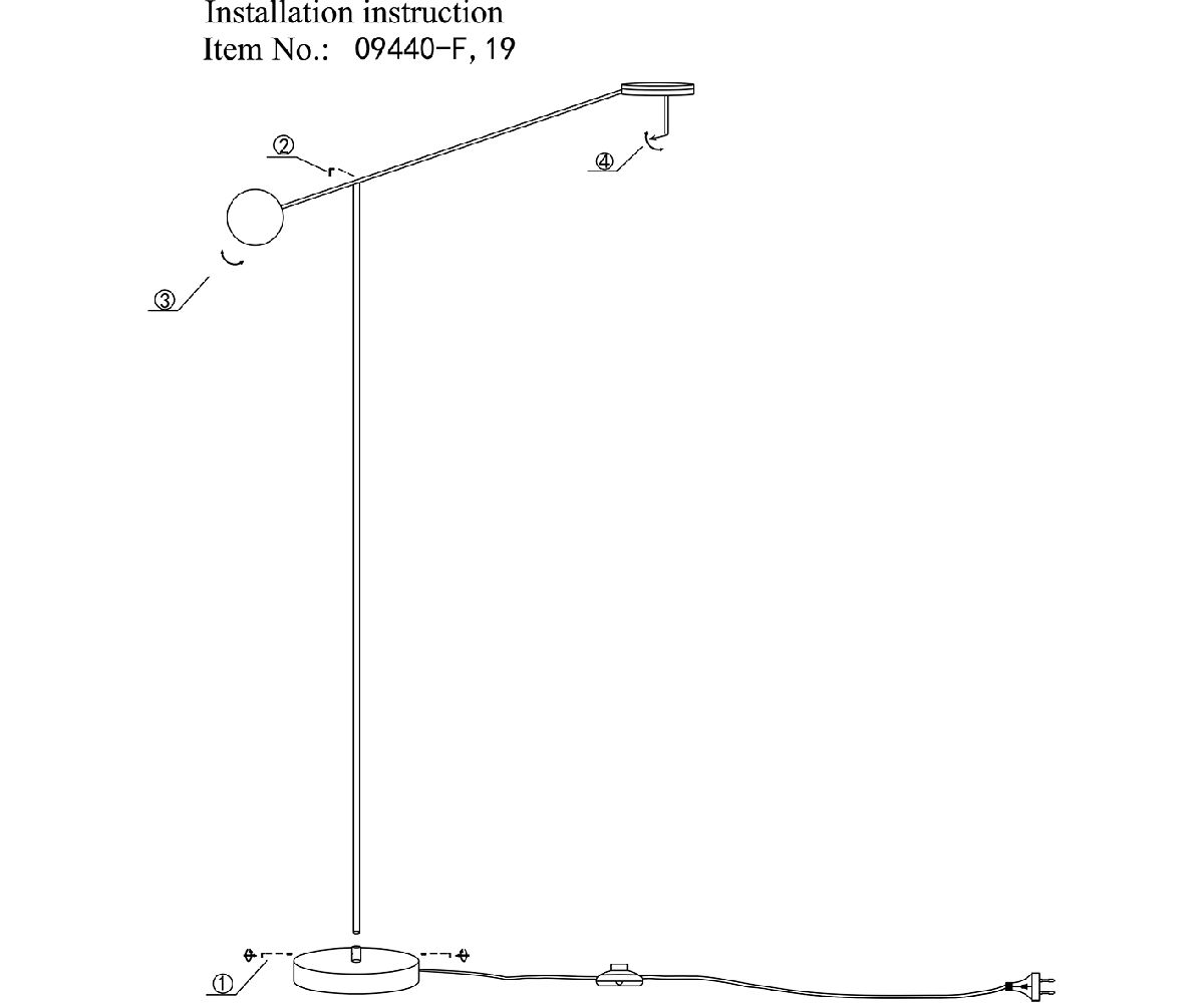 Торшер Kink Light Некси 09440-F,19(3000K) в Санкт-Петербурге