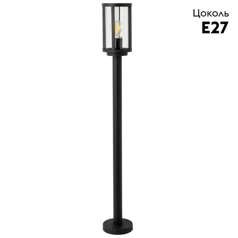 Садовый светильник ARTE Lamp A1036PA-1BK в #REGION_NAME_DECLINE_PP#
