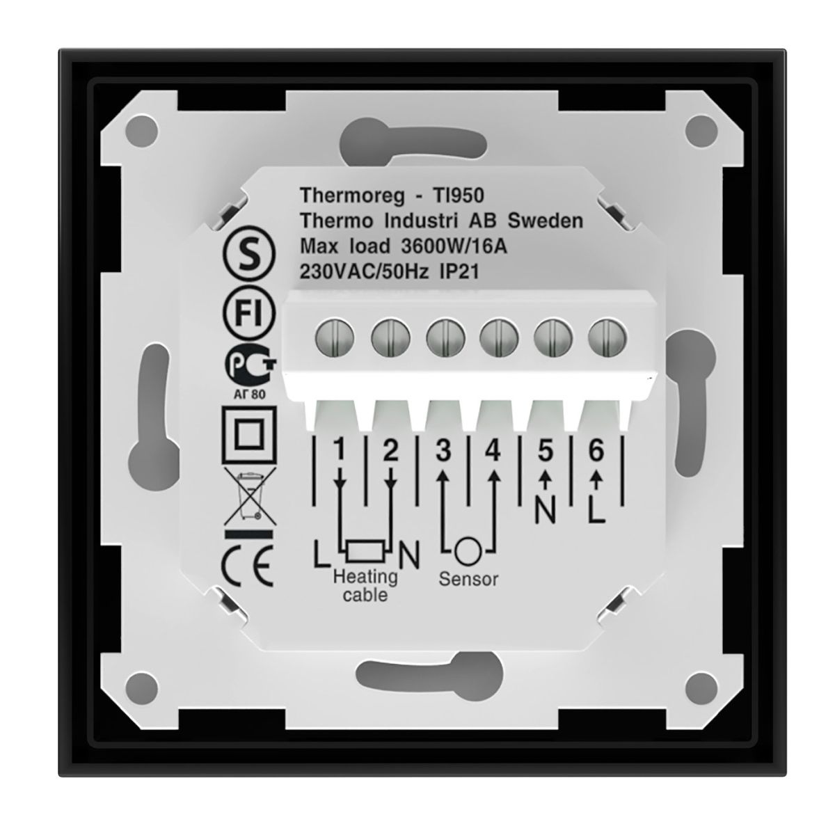 Терморегулятор Thermoreg TI-950 Design Black в Санкт-Петербурге