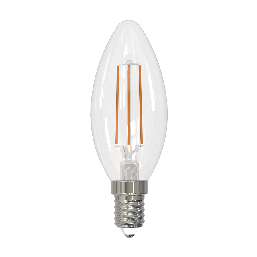 Лампа светодиодная диммируемая Volpe Optima LED-C35-6W/3000K/E14/CL/DIM/SLF UL-00009241 в Санкт-Петербурге