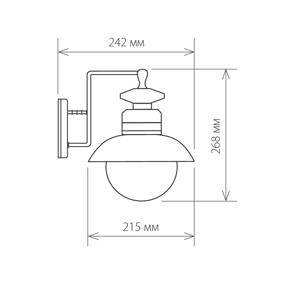 Уличный настенный cветильник Elektrostandard Talli D GL 3002D черный 4690389106576 в #REGION_NAME_DECLINE_PP#