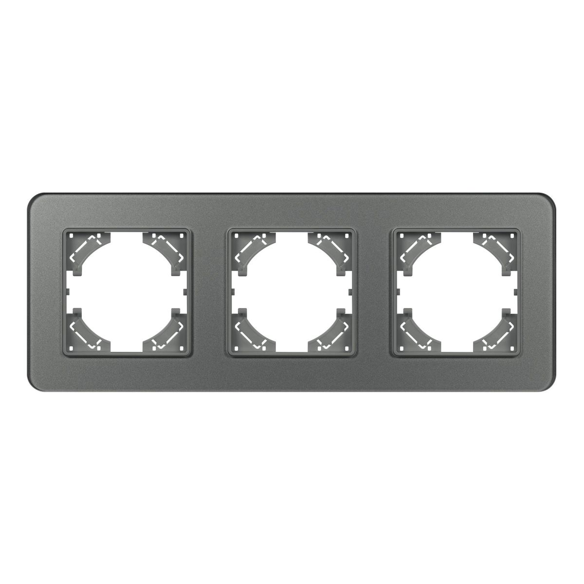 Рамка на 3 поста стеклянная Arlight FRM-OMALI-GS-3-GR 049698 в Санкт-Петербурге