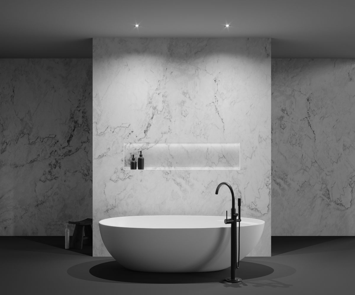 Встраиваемый светильник Maytoni Flint DL101-GU10-TRS-B в Санкт-Петербурге