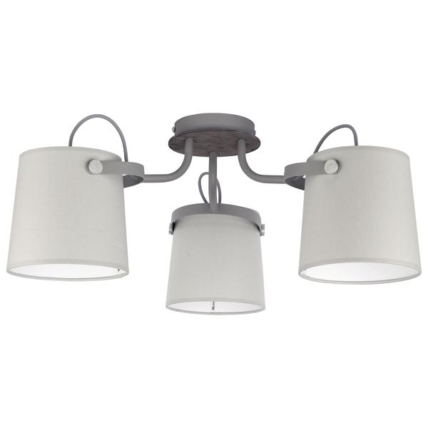 Потолочная люстра TK Lighting 1263 Click Gray 3 в Санкт-Петербурге