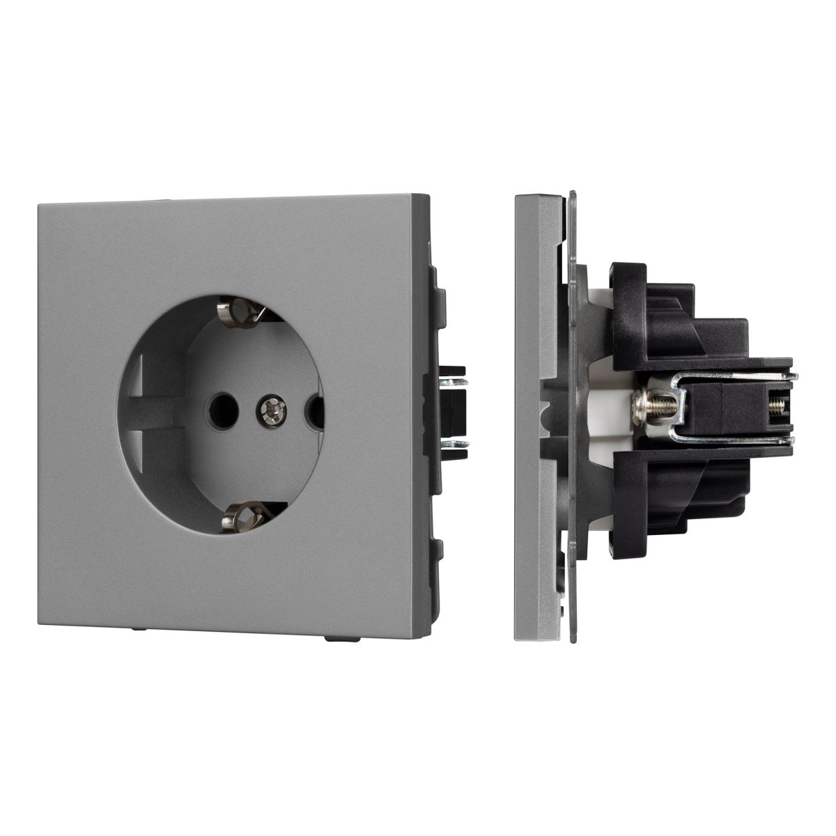 Механизм электрической розетки Arlight SCT-TENDO-MEU1-PL-GR (230V, 16A) 054080 в Санкт-Петербурге