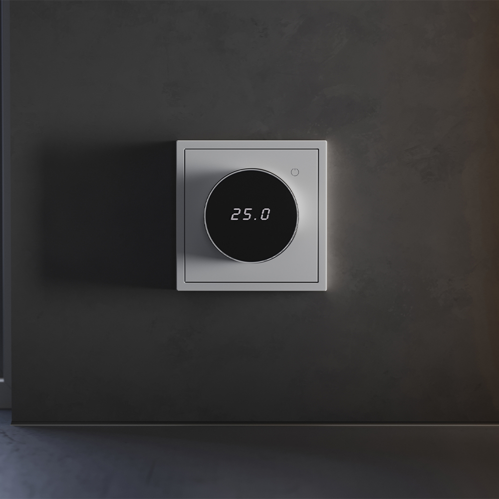 Терморегулятор электронный Voltum S70 с индикацией и датчиком, для теплого пола, (серый) VLS070116 в #REGION_NAME_DECLINE_PP#