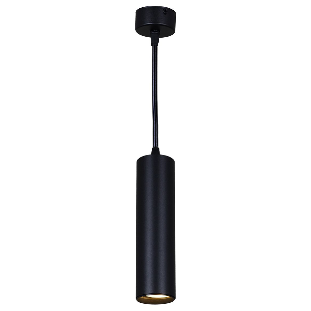 Подвесной светильник Reluce 16002-0.9-001LD 200mm GU10 BK в #REGION_NAME_DECLINE_PP#