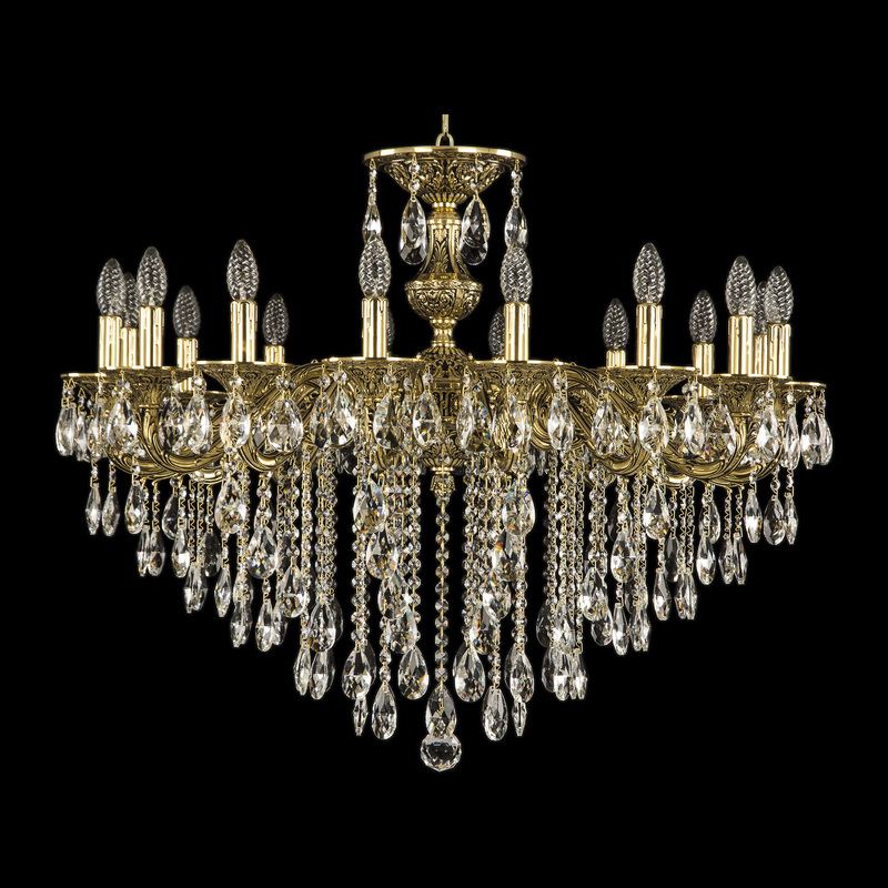 Подвесная люстра Bohemia Ivele Crystal Florence 71202/16/300 B GB в Санкт-Петербурге