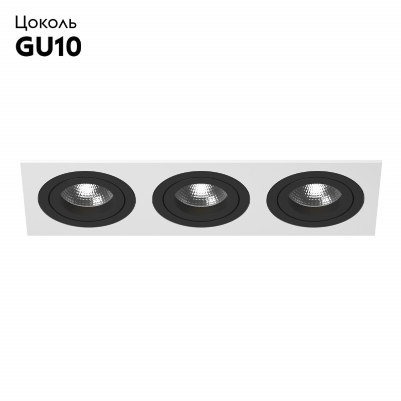 Встраиваемый светильник Lightstar INTERO 16 i536070707 (217536+217607+217607+217607) в #REGION_NAME_DECLINE_PP#