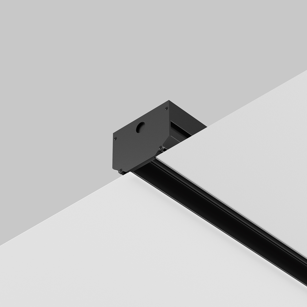 Комплект заглушек к шинопроводу Maytoni Technical Magnetic track system Exility Accessories for tracks Exility TRA034EC-SCH-42B УЦ в Санкт-Петербурге