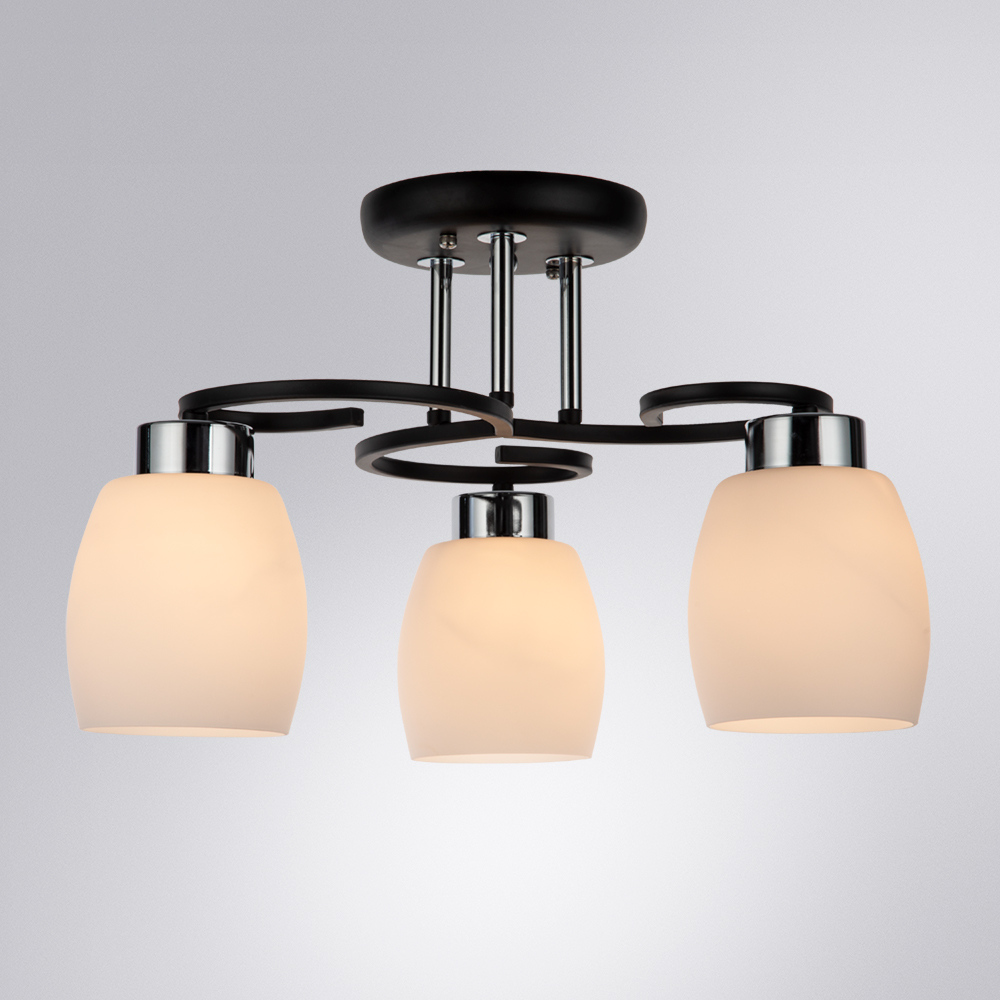 Потолочная люстра Arte Lamp Krit A4505PL-3BK в Санкт-Петербурге