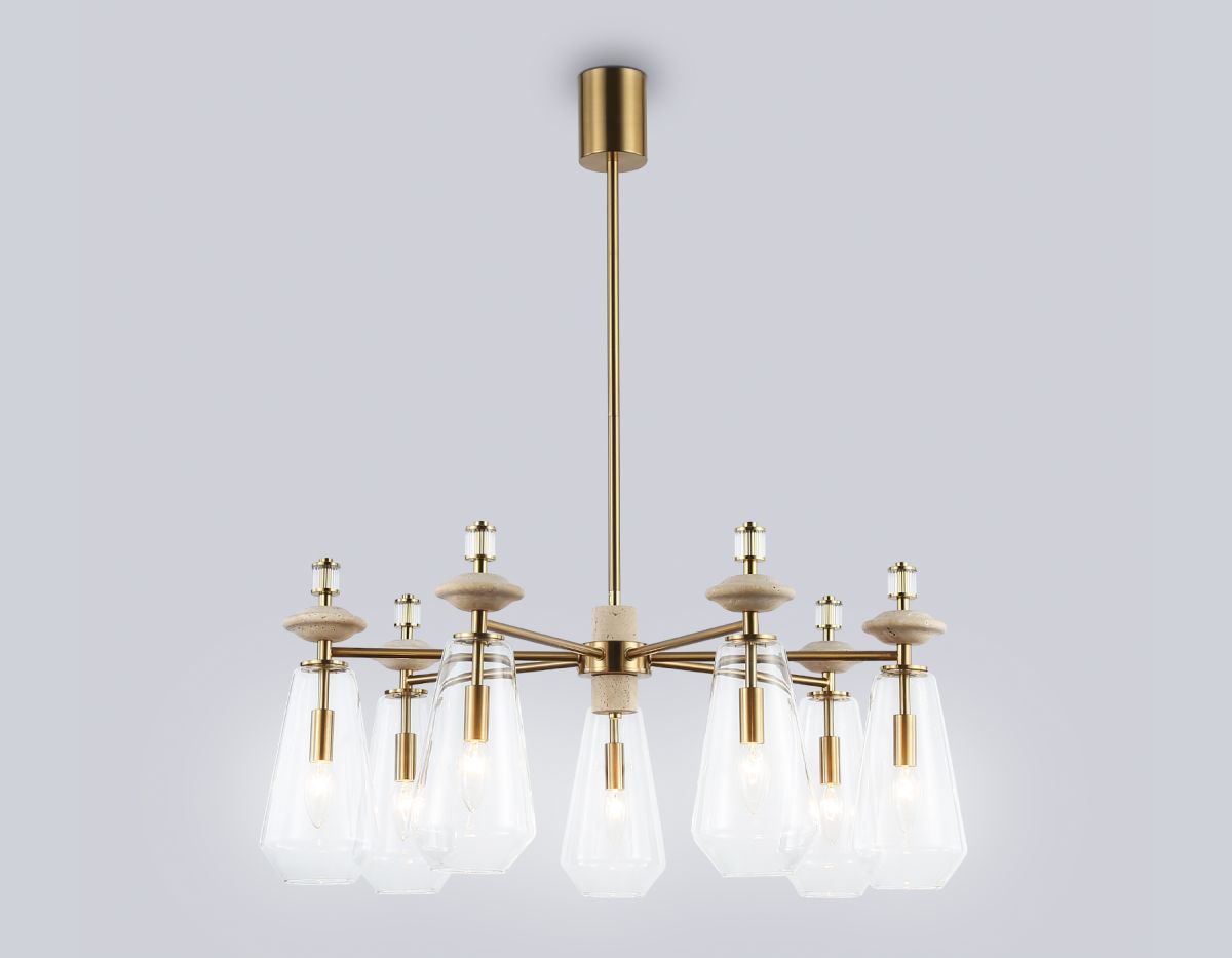 Люстра на штанге Ambrella Light High Light Ceramo Modern LH53306 в #REGION_NAME_DECLINE_PP#