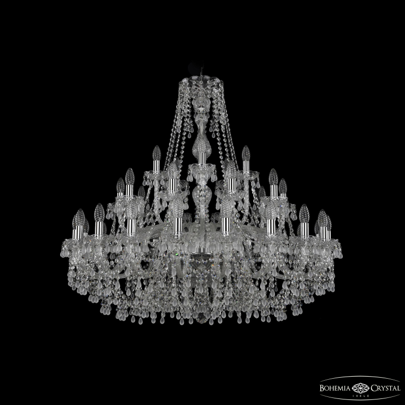 Подвесная люстра Bohemia Ivele Crystal 1410/20+10+5/360 Ni V0300 в Санкт-Петербурге