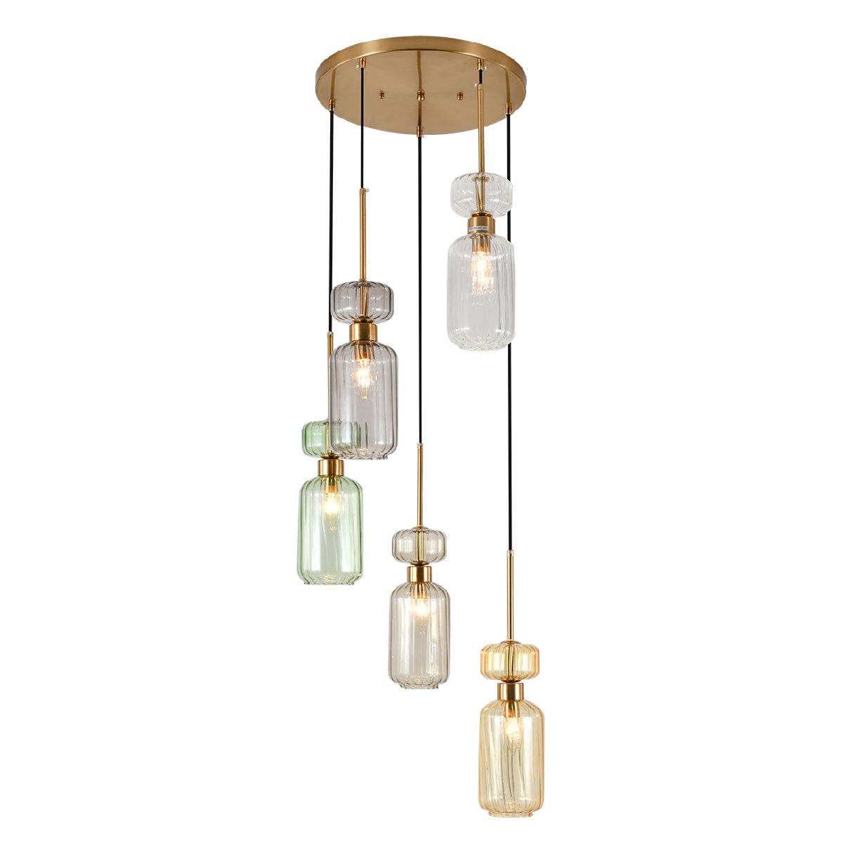Каскадная люстра Escada Gloss 1141/5S CL/BG/GN/SM/AM в Санкт-Петербурге