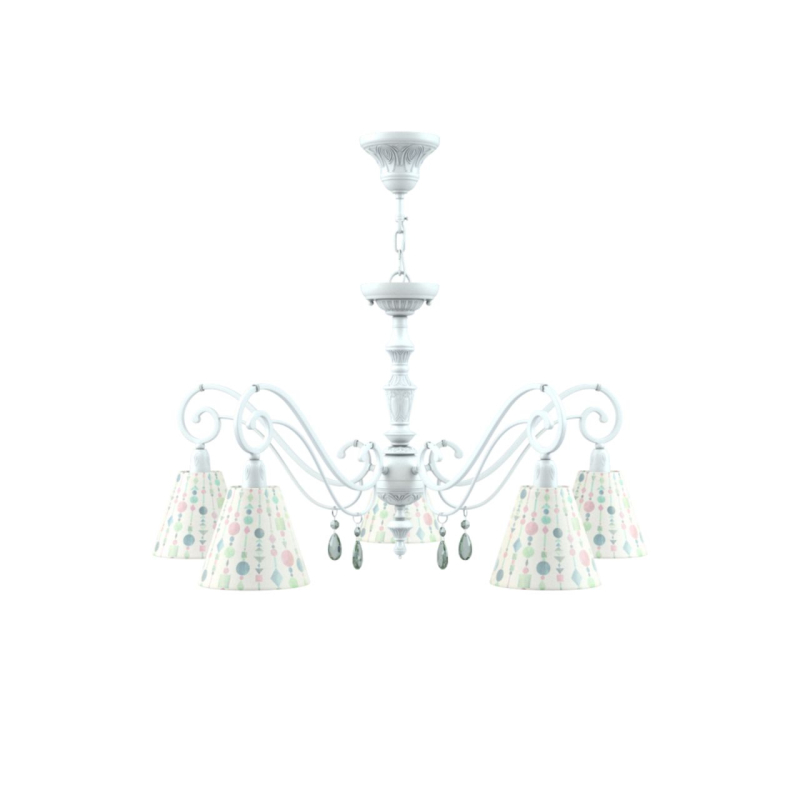 Подвесная люстра Lamp4you Classic E3-05-WM-LMP-O-17-CRL-E3-05-GR-DN в Санкт-Петербурге