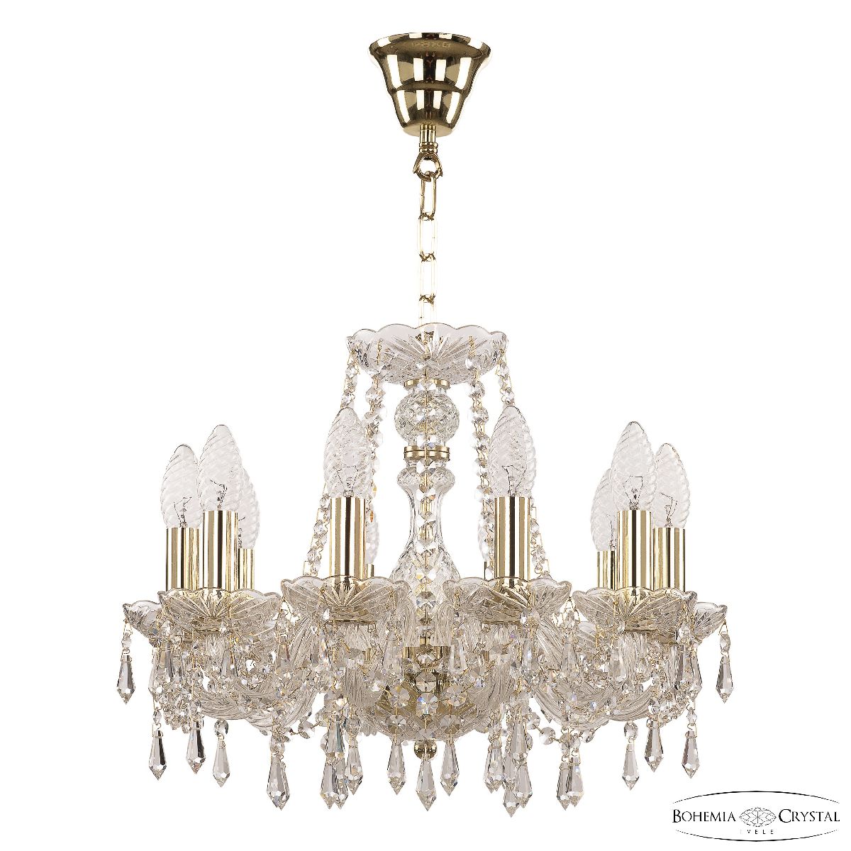 Подвесная люстра Bohemia Ivele Crystal 104/10/141 G в Санкт-Петербурге