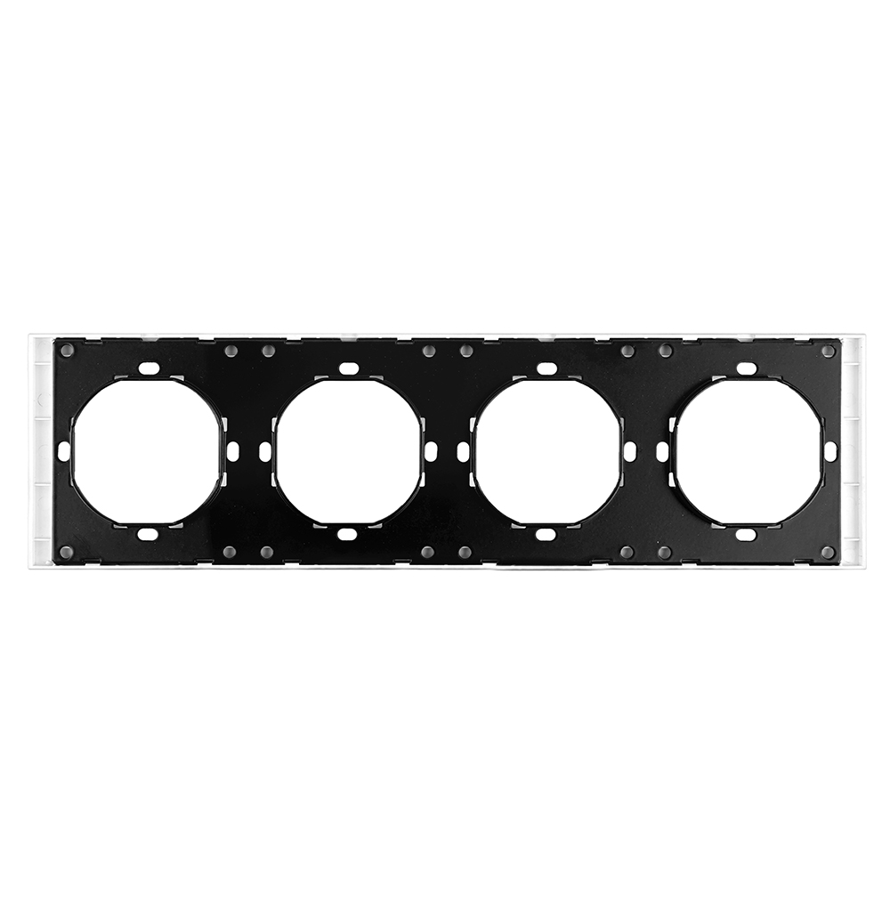 Рамка 4-местная Stekker Мия PFR00-3004-01 белая магнолия 50459 в Санкт-Петербурге