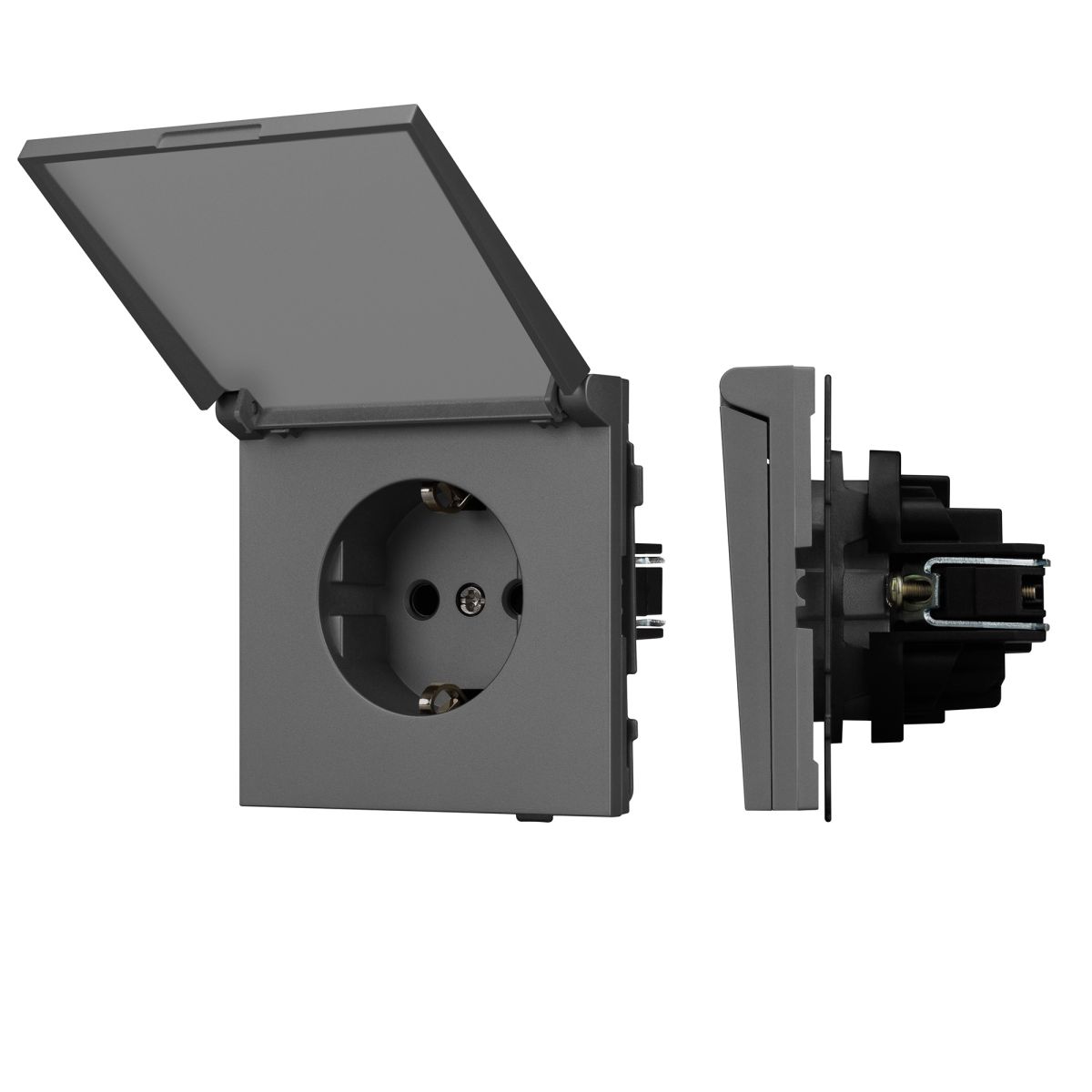 Механизм розетки влагозащищённый SCT-TENDO-MCP-SFPL-GR (230V, 16A) 054601 в Санкт-Петербурге