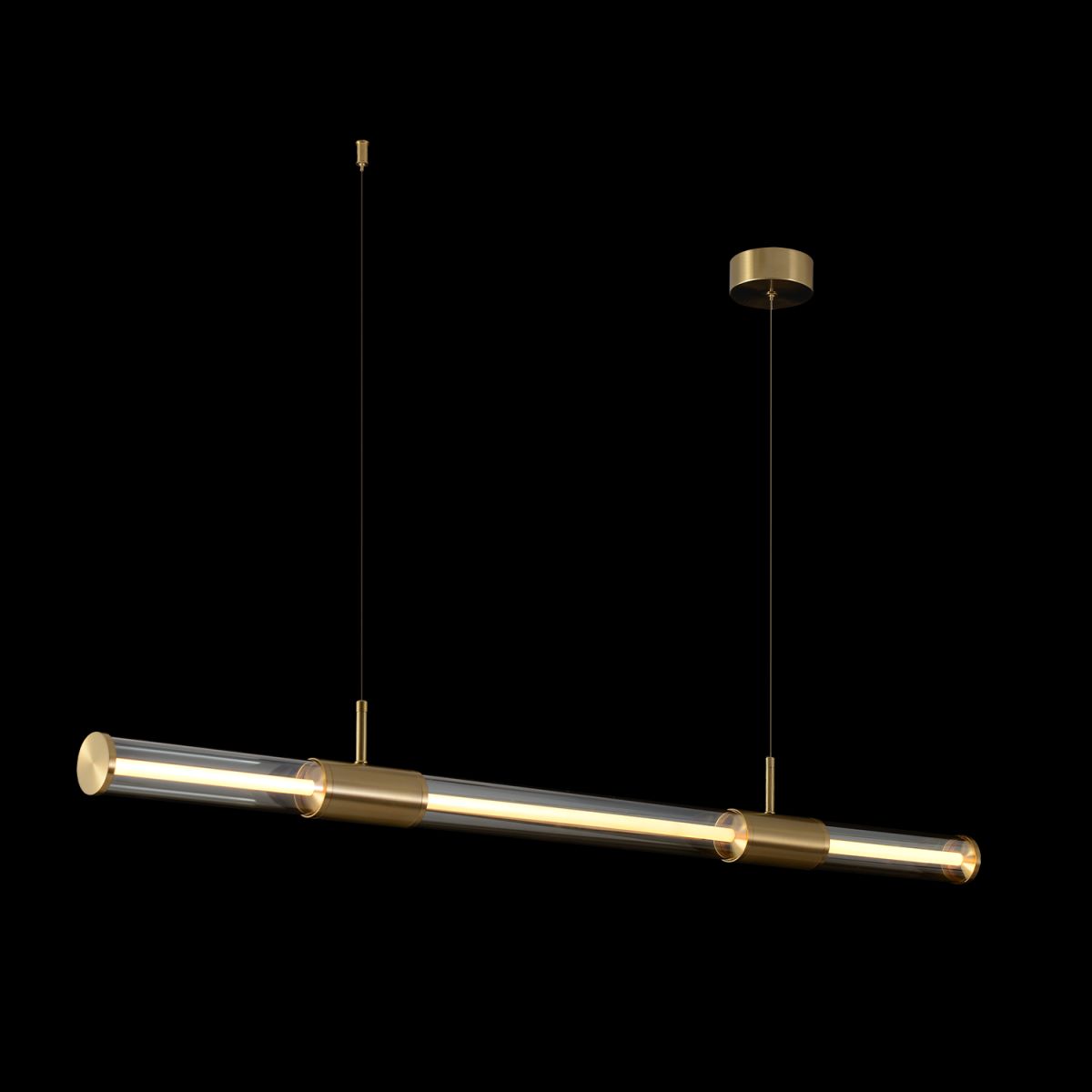 Подвесной светильник Crystal Lux LINEUP SP24W LED BRASS в Санкт-Петербурге