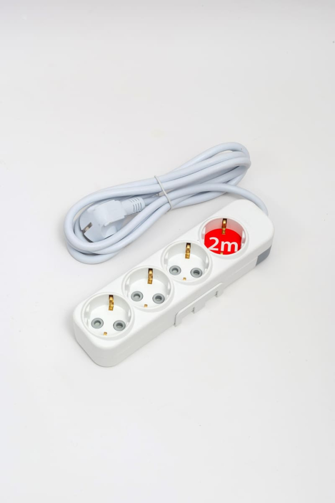Удлинитель с/з 4вх с защитными шторками ELBI Myra 527-010202-421 в Санкт-Петербурге