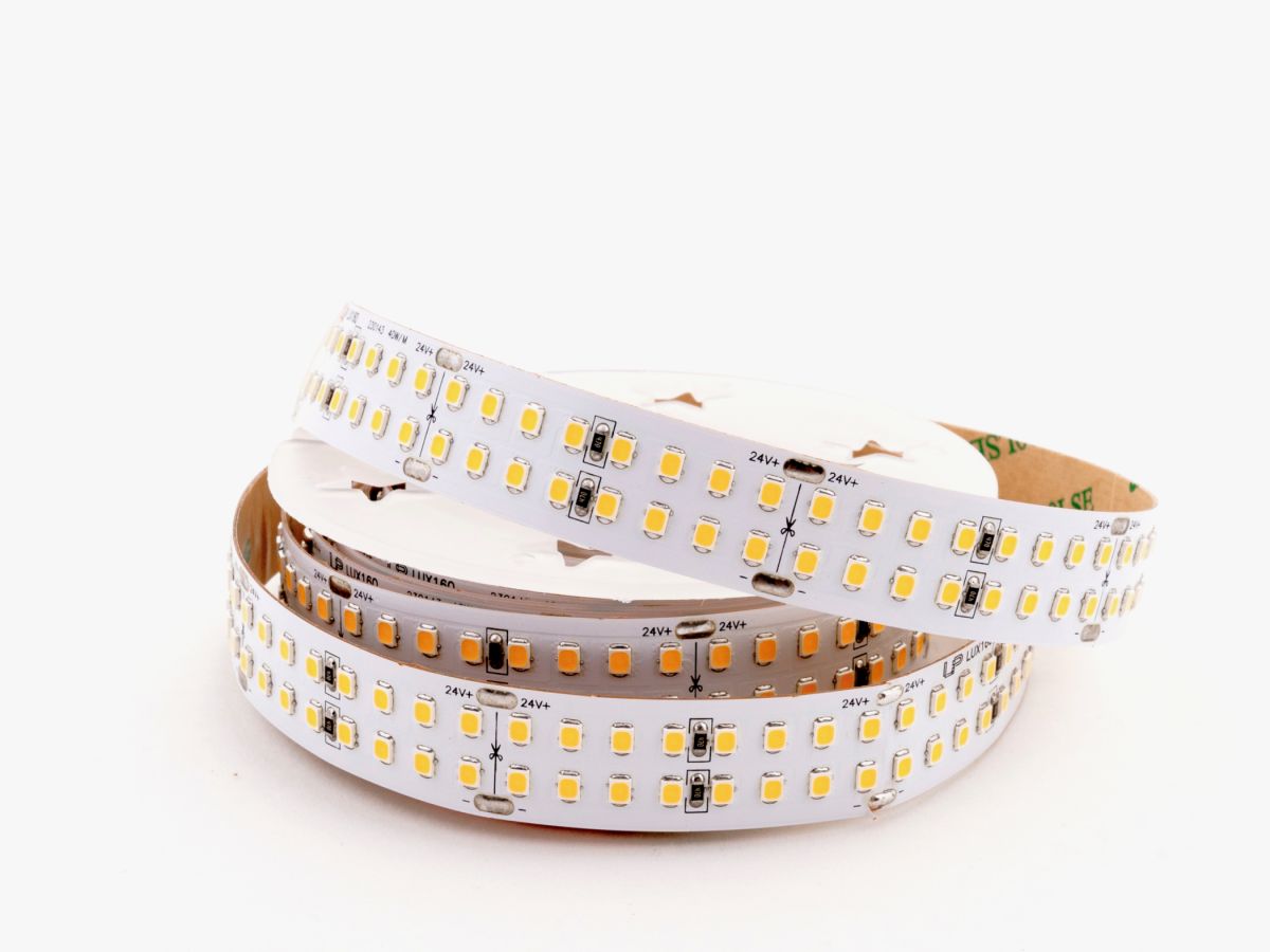 Светодиодная лента LEDS POWER двухрядная 2835 320/м (40Вт/м) 24В нейтральная LUX160 006086 в #REGION_NAME_DECLINE_PP#