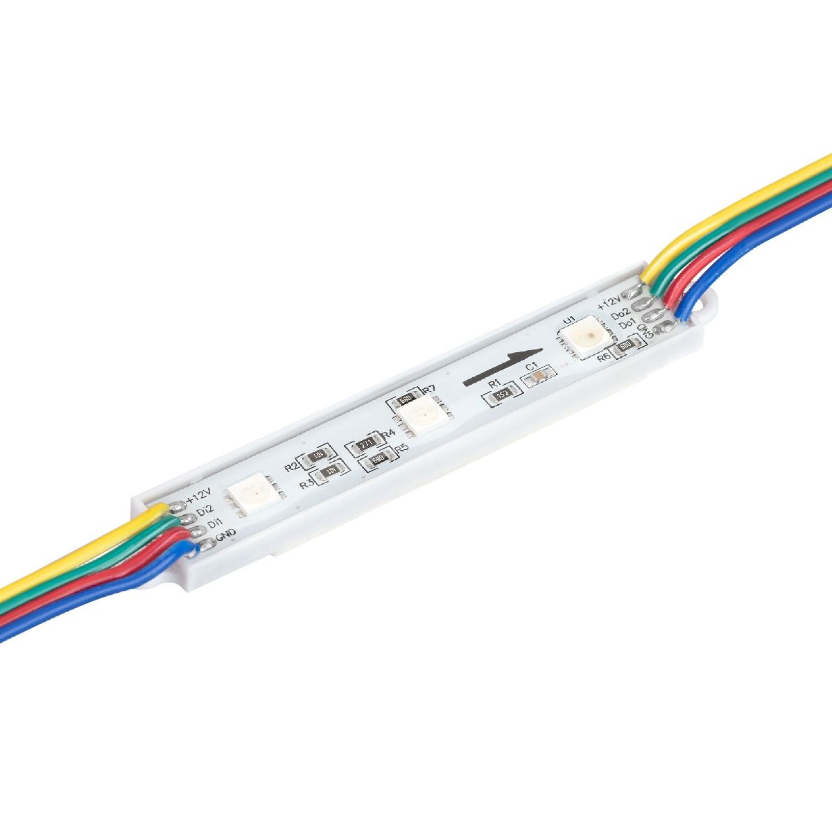Модуль управляемый Arlight SPI-B3 12V RGB-RAM (0.6W, IP66, 120 deg) 036824 в Санкт-Петербурге