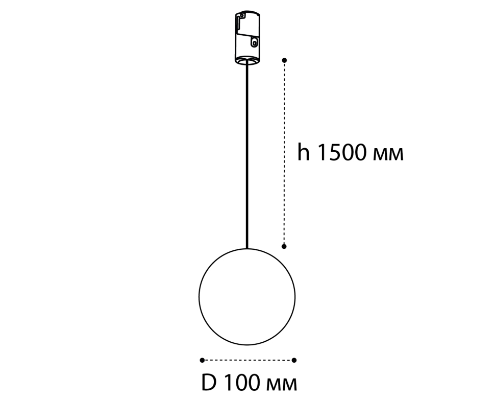 Трековый светильник Italline Fantom IT010-4020 black 3000K в Санкт-Петербурге