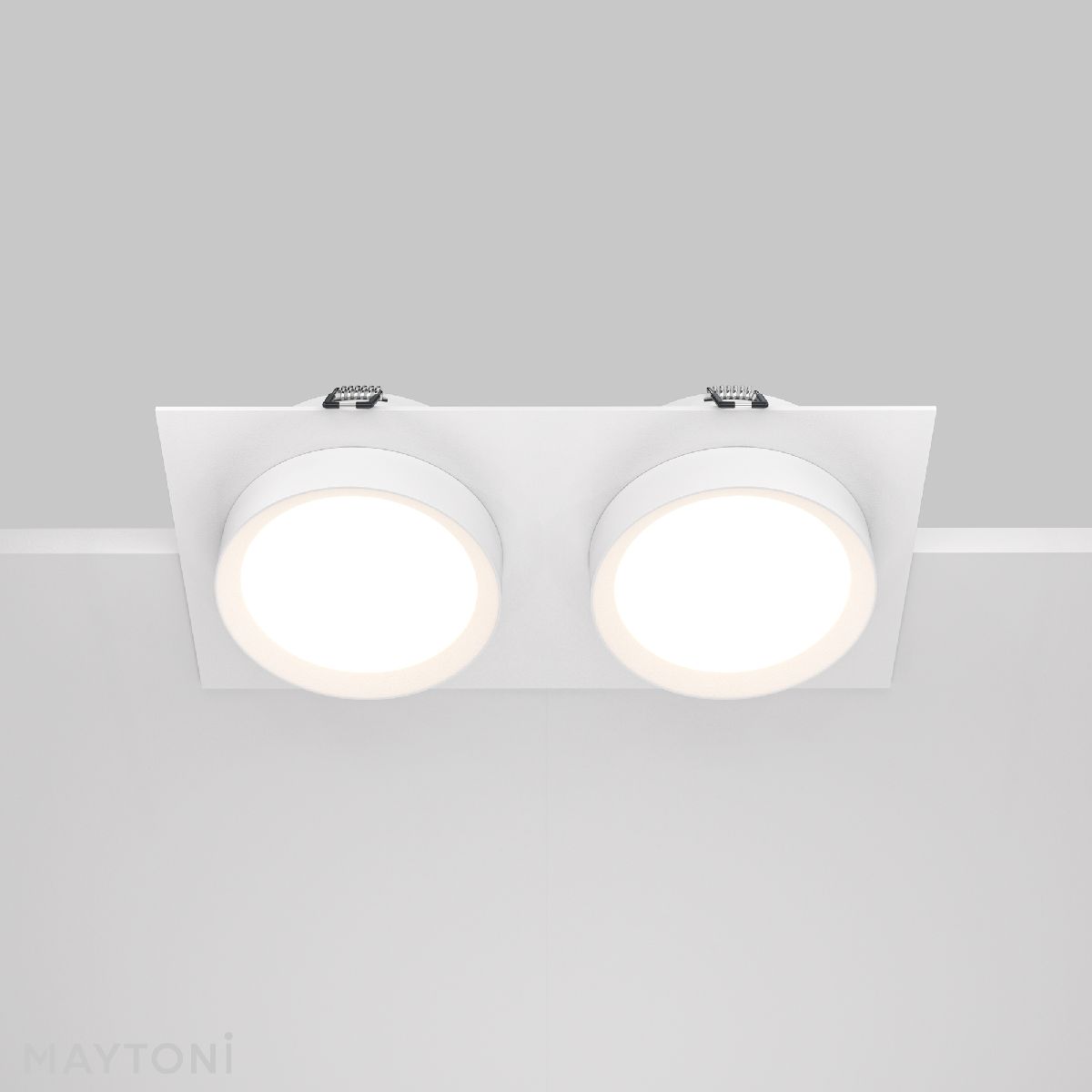 Встраиваемый светильник Maytoni Hoop DL086-02-GX53-SQ-W в Санкт-Петербурге