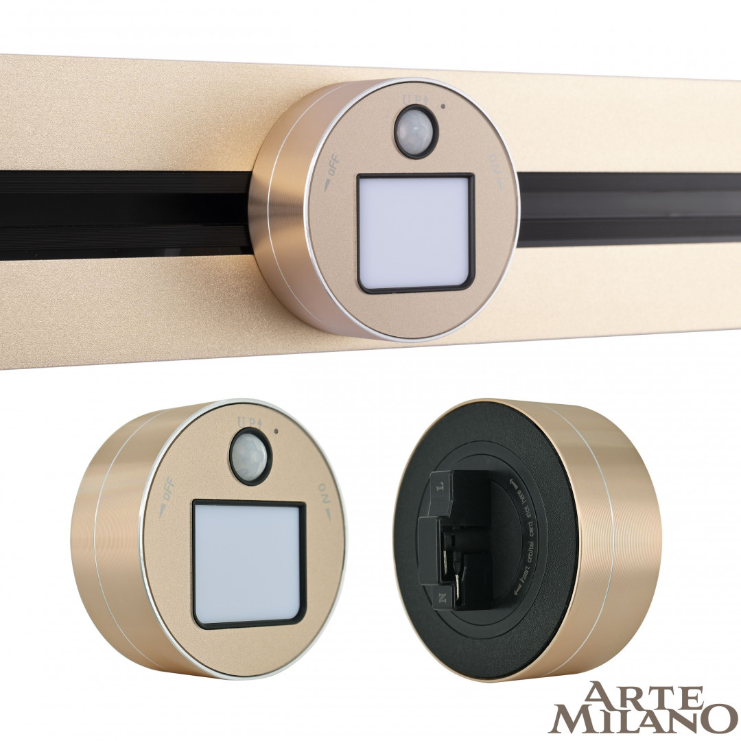 Трековый светильник Arte Milano Am-track-sockets 380011TLS/LWS Gold в Санкт-Петербурге