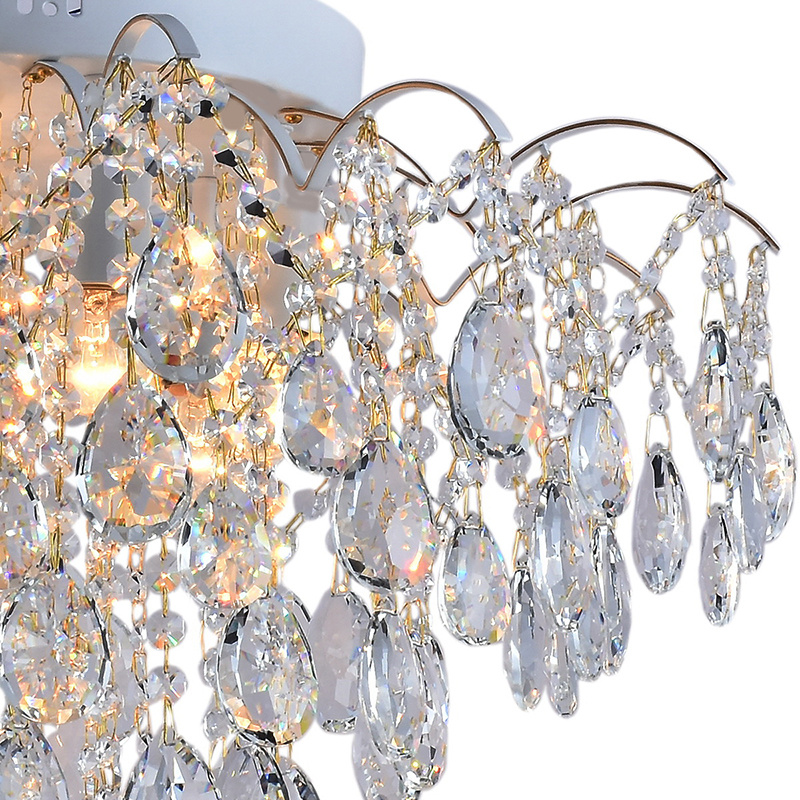 Потолочная люстра Reluce 04039-0.3-07 WH+GOLD PN в #REGION_NAME_DECLINE_PP#