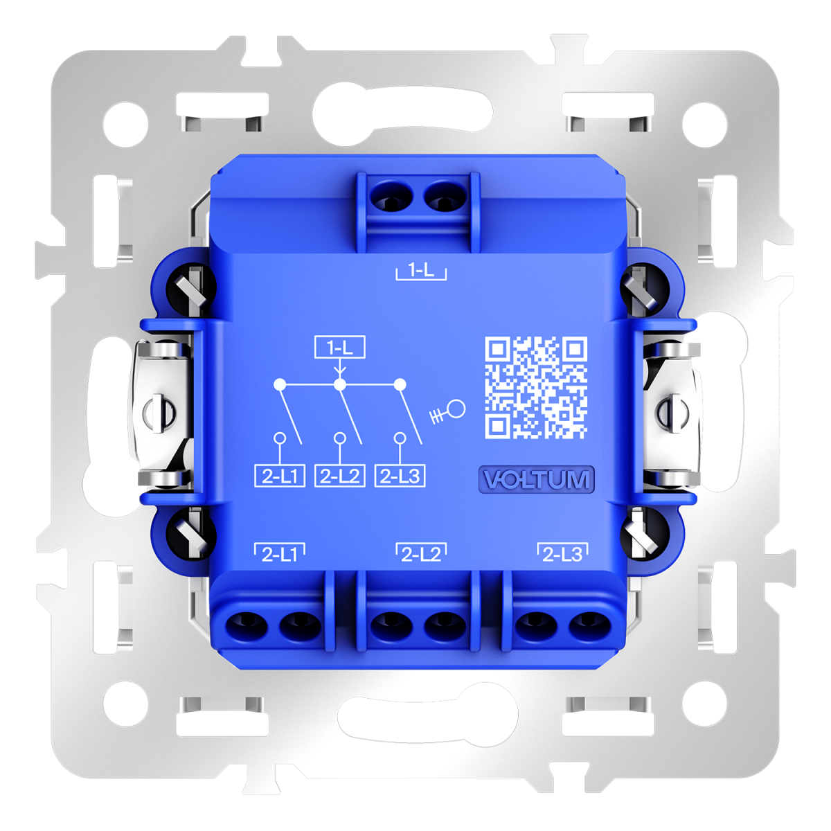 Механизм выключателя трехклавишного 10А Voltum S70 VLS0301M в #REGION_NAME_DECLINE_PP#