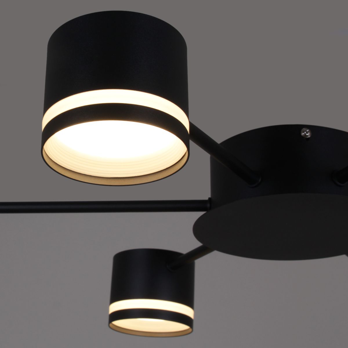 Потолочная люстра Reluce 06730-0.3-06 GX53 BK в Санкт-Петербурге