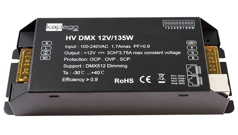 Блок питания Deko-Light HV DMX 135Вт 100-240В IP20 843274 в Санкт-Петербурге