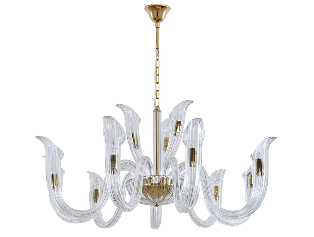 Подвесная люстра Newport Lilia 3653+9/C gold М0070745 в Санкт-Петербурге