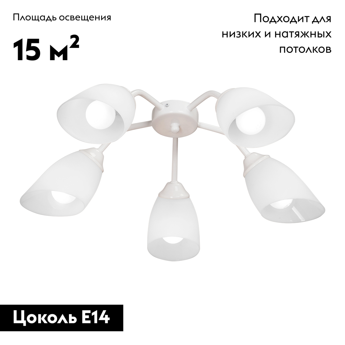 Потолочная люстра Vitaluce V31950/5PL в Санкт-Петербурге