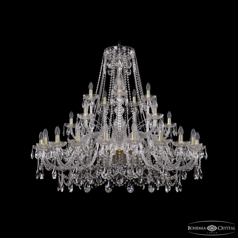 Подвесная люстра Bohemia Ivele Crystal 1411/20+5+5/460 G в Санкт-Петербурге