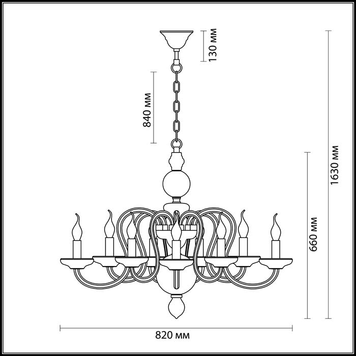 Подвесная люстра Odeon Light Chicca 3933/10 в Санкт-Петербурге