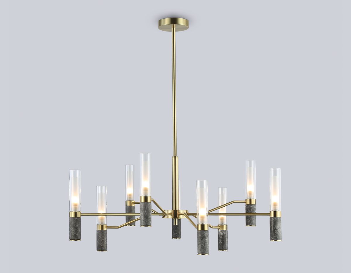 Люстра на штанге Ambrella Light High Light Ceramo Modern LH53355 в #REGION_NAME_DECLINE_PP#