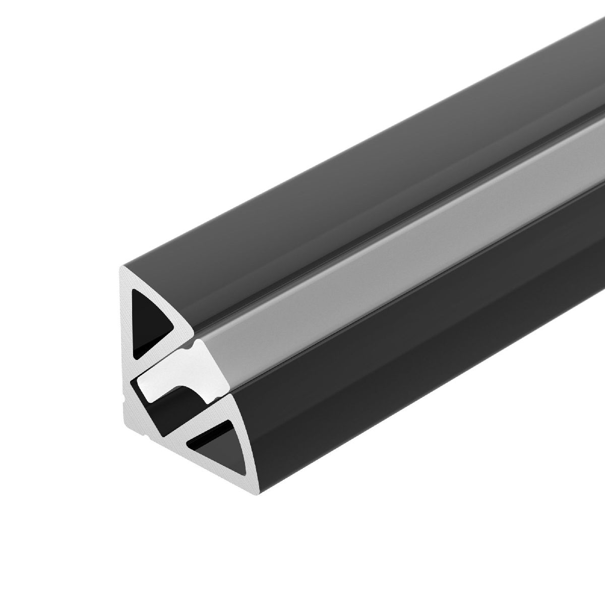 Алюминиевый профиль Arlight SL-KANT-H11-2000 ANOD BLACK 044086 в Санкт-Петербурге
