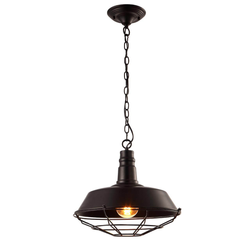 Подвесной светильник Arte Lamp Ferrico A9183SP-1BK в #REGION_NAME_DECLINE_PP#