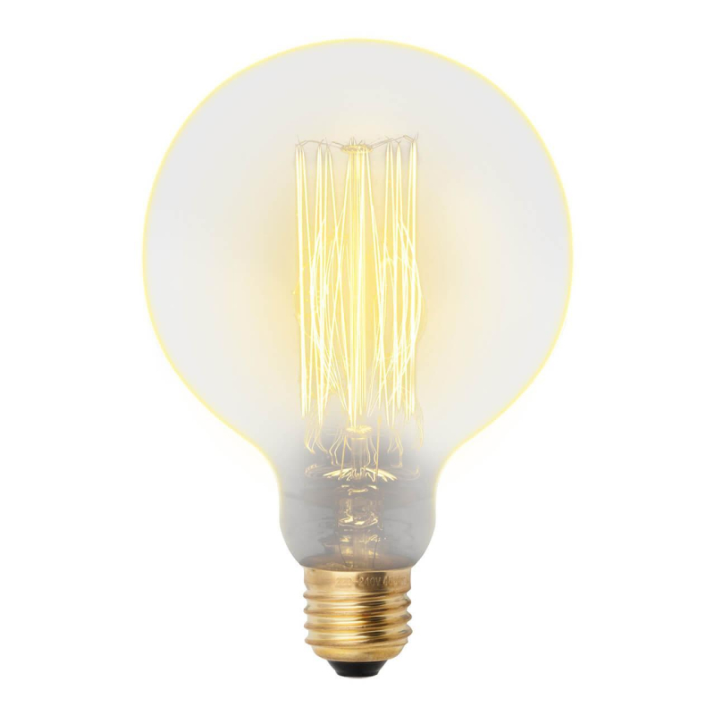 Лампа накаливания (UL-00000480) Uniel E27 60W золотистый IL-V-G125-60/GOLDEN/E27 VW01 в Санкт-Петербурге