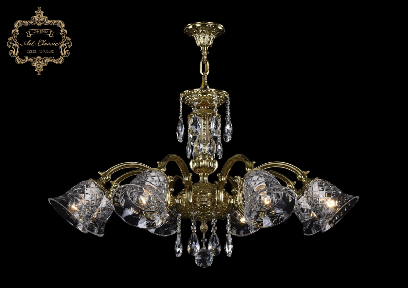 Подвесная люстра Art Classic 31.31.8.NV215IV.150SP.G.Sp.Clear.1B в Санкт-Петербурге
