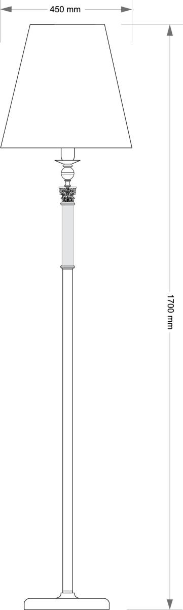 Торшер Kutek Merano MER-LS-1(P/A) в #REGION_NAME_DECLINE_PP#