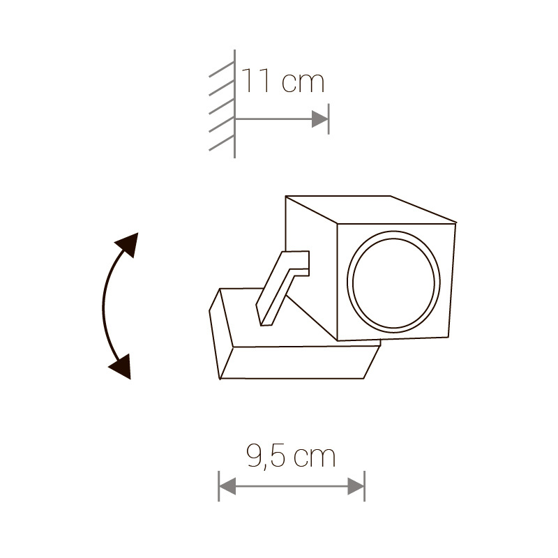 Спот Nowodvorski Cuboid 8806 в Санкт-Петербурге