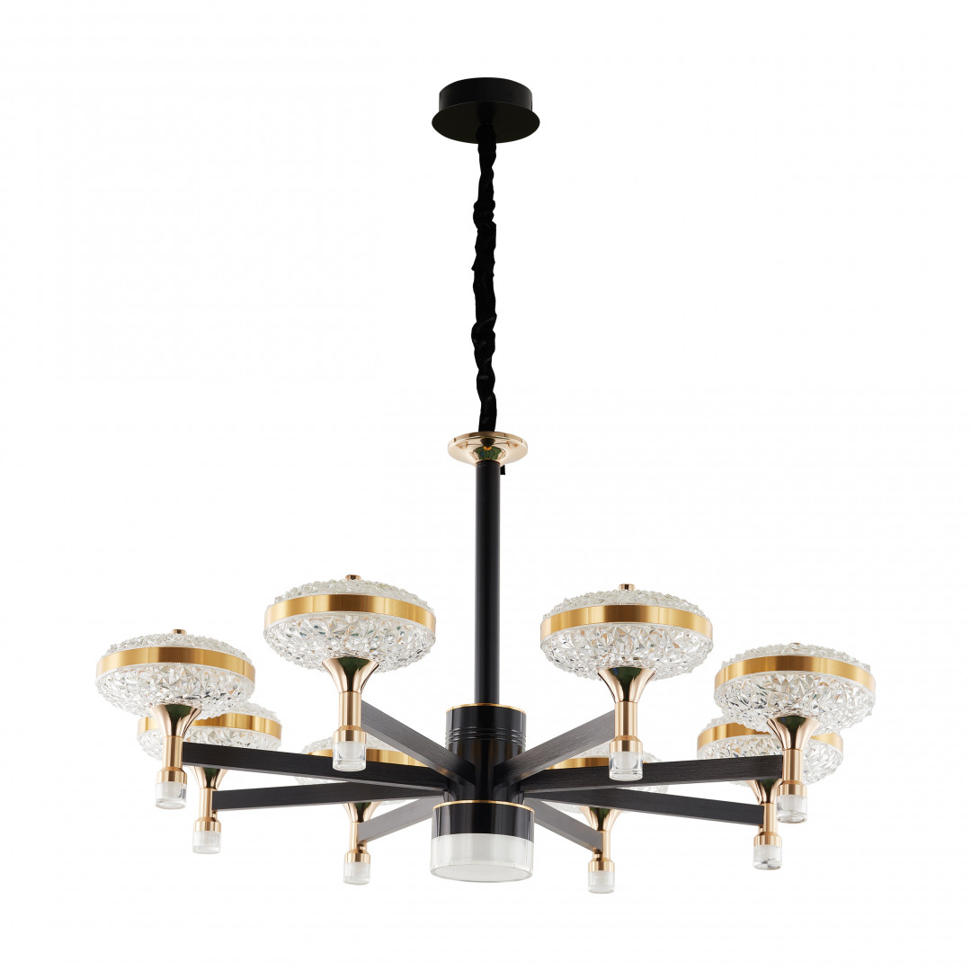 Подвесная люстра Arte Milano Ferrara 273059/8 BK/GD в #REGION_NAME_DECLINE_PP#