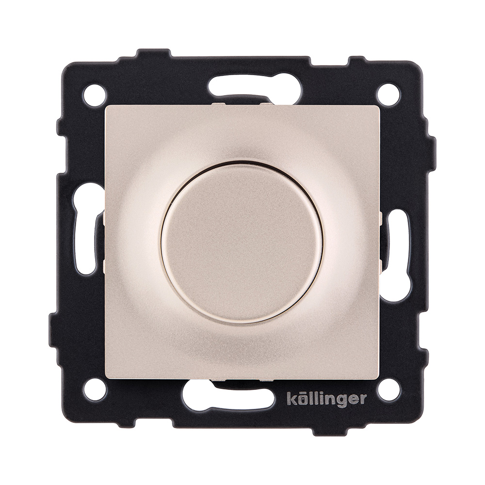Светорегулятор для светодиодных ламп, проходной, 500W, золотой Kollinger REA-048GD для Aspekt, Eleganz, Reflex в #REGION_NAME_DECLINE_PP#